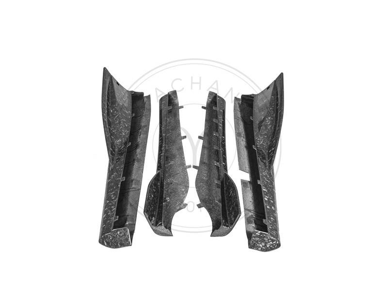2018-2021 McLaren 600LT OEM Style Side Skirts Underboard 4 Pcs Same for 540C 570S Upgrade