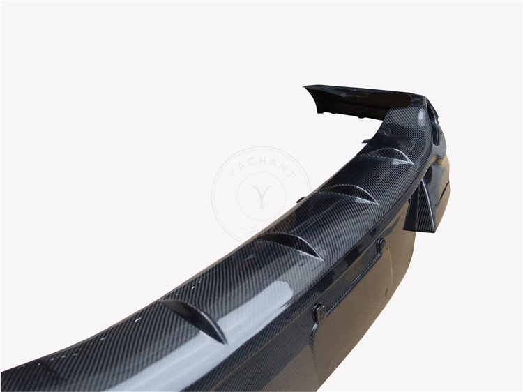 2014-2016 Porsche Panamera 970.2 OEM Style Rear Body Kit Rear Diffuser Roof Spoiler Rear Spoiler