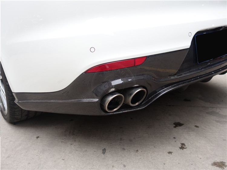 2014-2016 Porsche Panamera 970.2 OEM Style Rear Body Kit Rear Diffuser Roof Spoiler Rear Spoiler