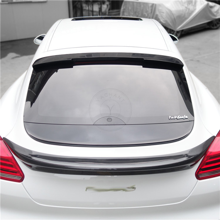 2014-2016 Porsche Panamera 970.2 OEM Style Rear Body Kit Rear Diffuser Roof Spoiler Rear Spoiler