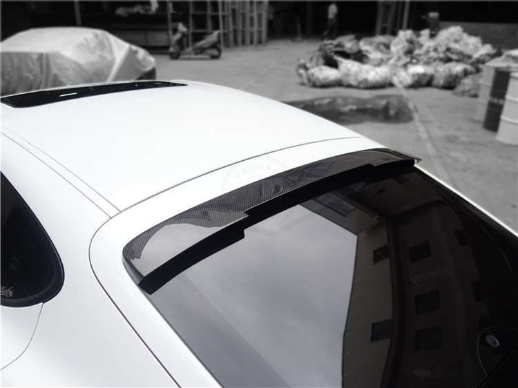 2014-2016 Porsche Panamera 970.2 OEM Style Rear Body Kit Rear Diffuser Roof Spoiler Rear Spoiler