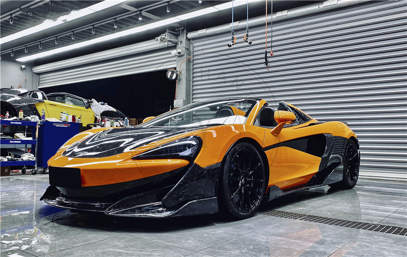 2018-2021 McLaren 600LT OEM Style Front Lip  Same for 540C 570S Upgrade