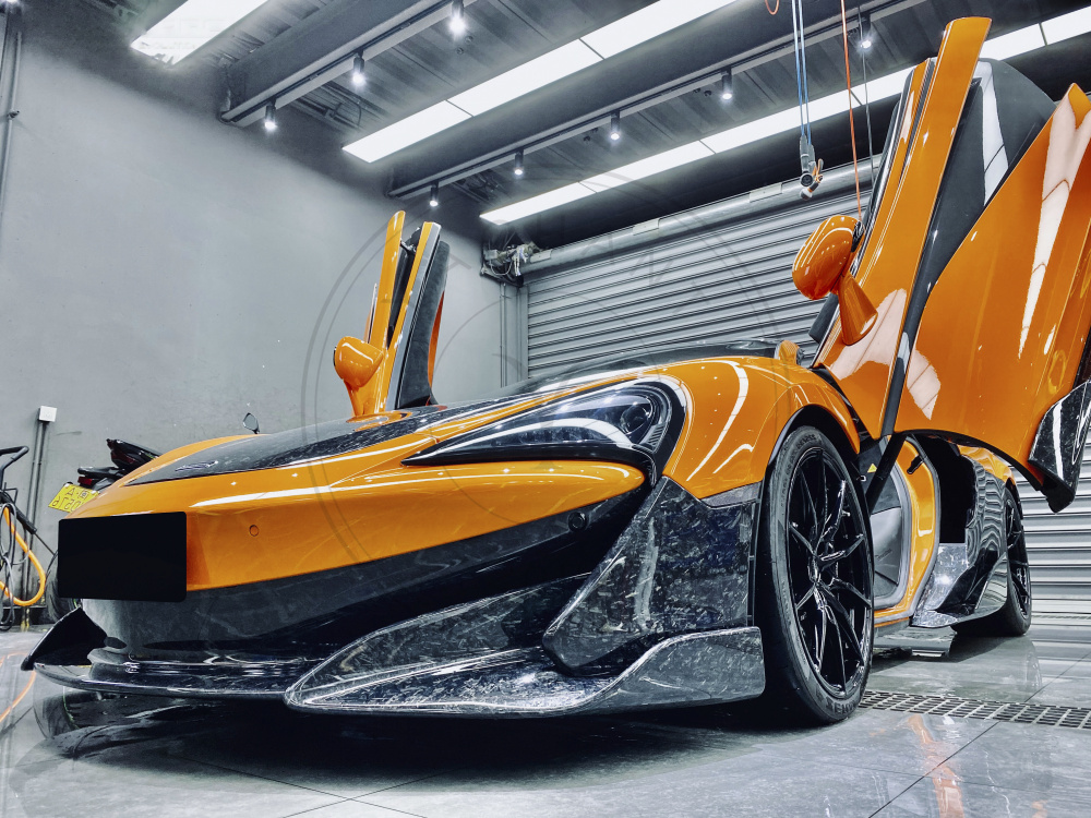 2018-2021 McLaren 600LT OEM Style Front Lip  Same for 540C 570S Upgrade