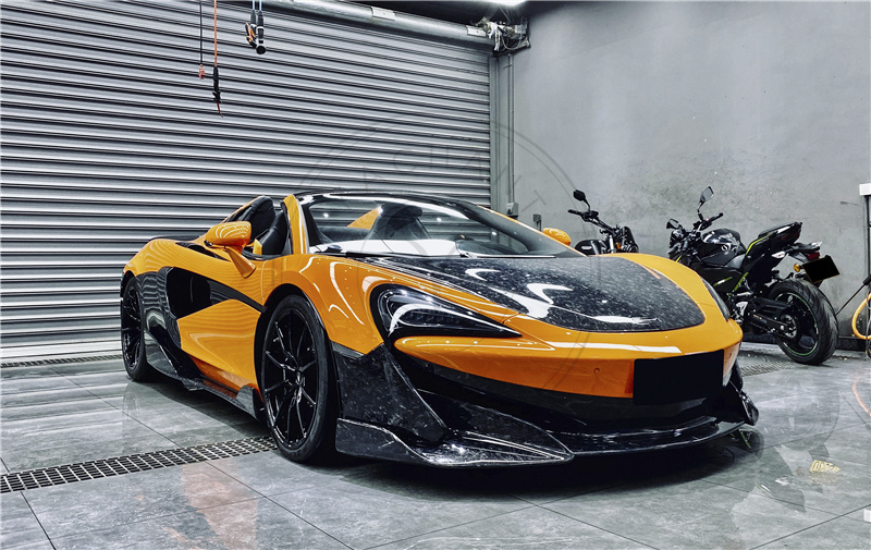 2018-2021 McLaren 600LT OEM Style Front Lip  Same for 540C 570S Upgrade
