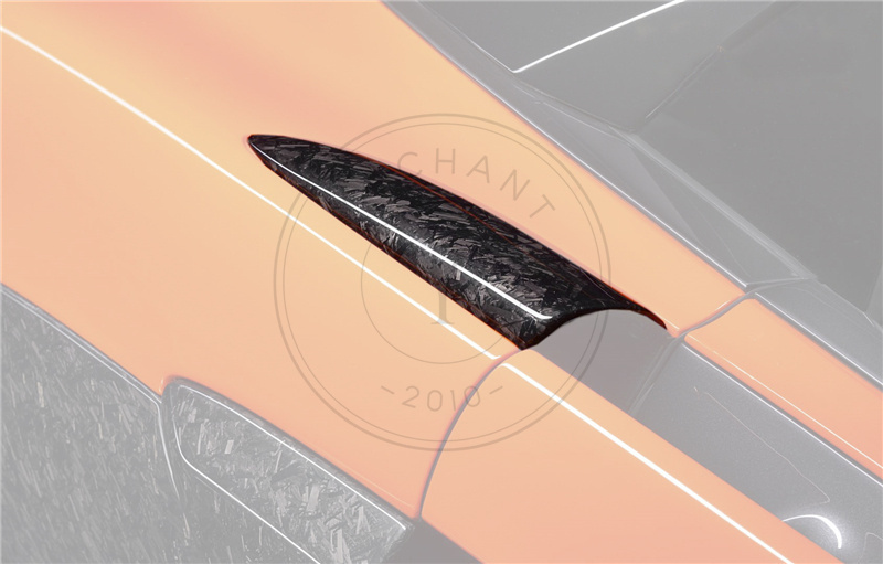 2018-2021 McLaren 600LT OEM Style Side Air Intake Fin Same for 540C 570S Upgrade