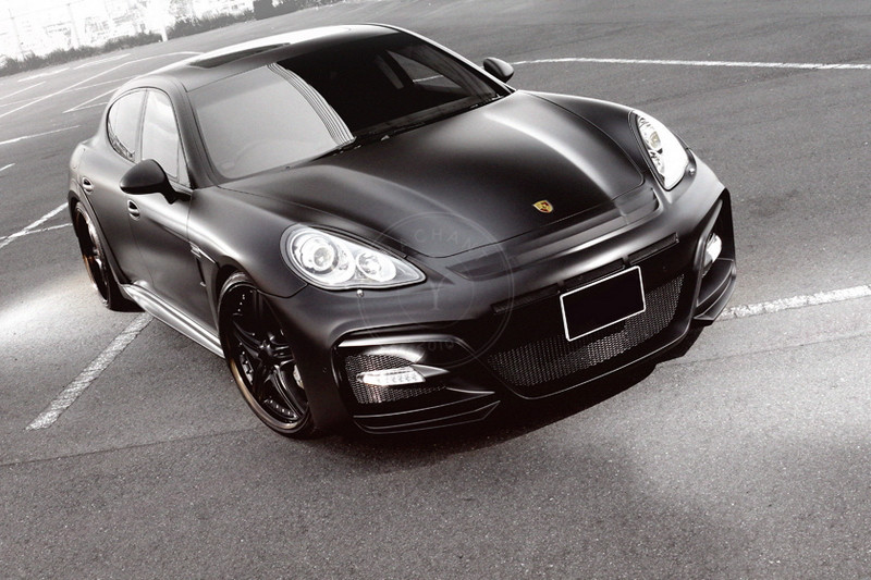 WD Sports Line Black Bison Edition Style Fiber Glass Body Kit for 2010-2013 Porsche Panamera 970.1