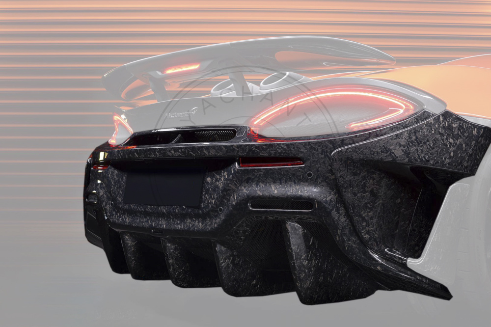 2018-2021 McLaren 600LT OEM Style Rear Bumper Same for 540C 570S Upgrade