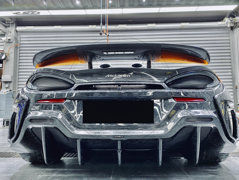 2018-2021 McLaren 600LT OEM Style Rear Bumper Same for 540C 570S Upgrade