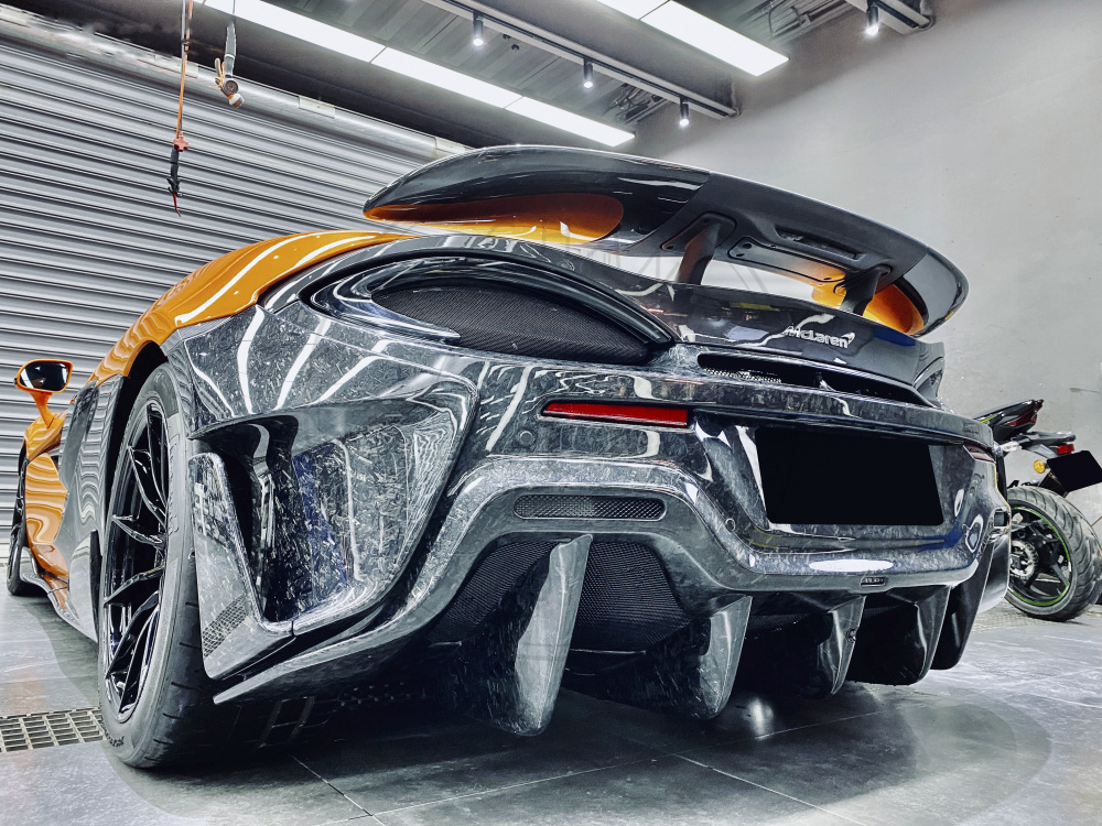 2018-2021 McLaren 600LT OEM Style Rear Bumper Same for 540C 570S Upgrade
