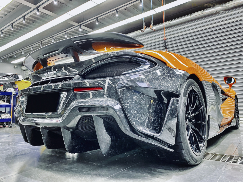 2018-2021 McLaren 600LT OEM Style Rear Bumper Same for 540C 570S Upgrade