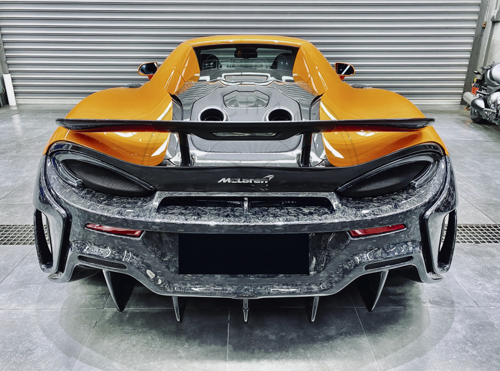 2018-2021 McLaren 600LT OEM Style Rear Bumper Same for 540C 570S Upgrade