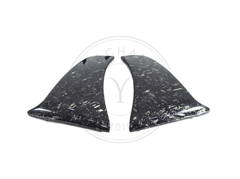 2018-2021 McLaren 600LT OEM Style Rear Bumper Side Canards Same for 540C 570S Upgrade