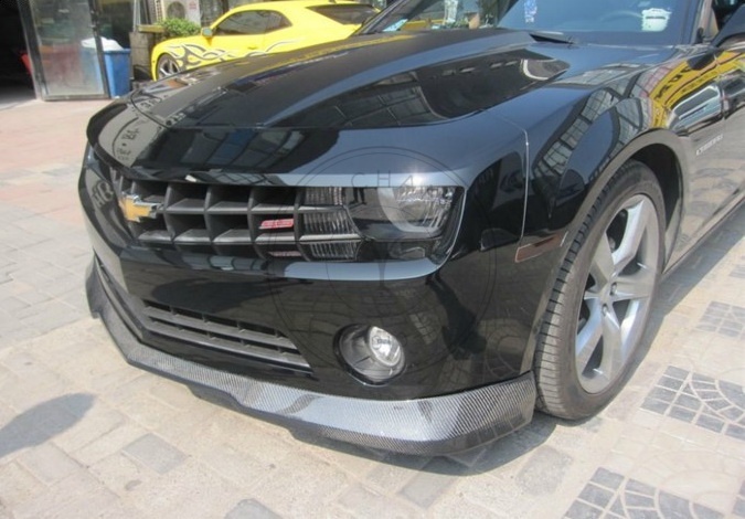 Camaro Body Kit: Carbon 2010-2013 Chevrolet Camaro Lip with Diffuser (Only Fits V6 OE Front Bumper)