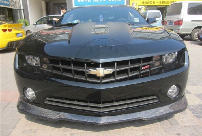Camaro Body Kit: Carbon 2010-2013 Chevrolet Camaro Lip with Diffuser (Only Fits V6 OE Front Bumper)