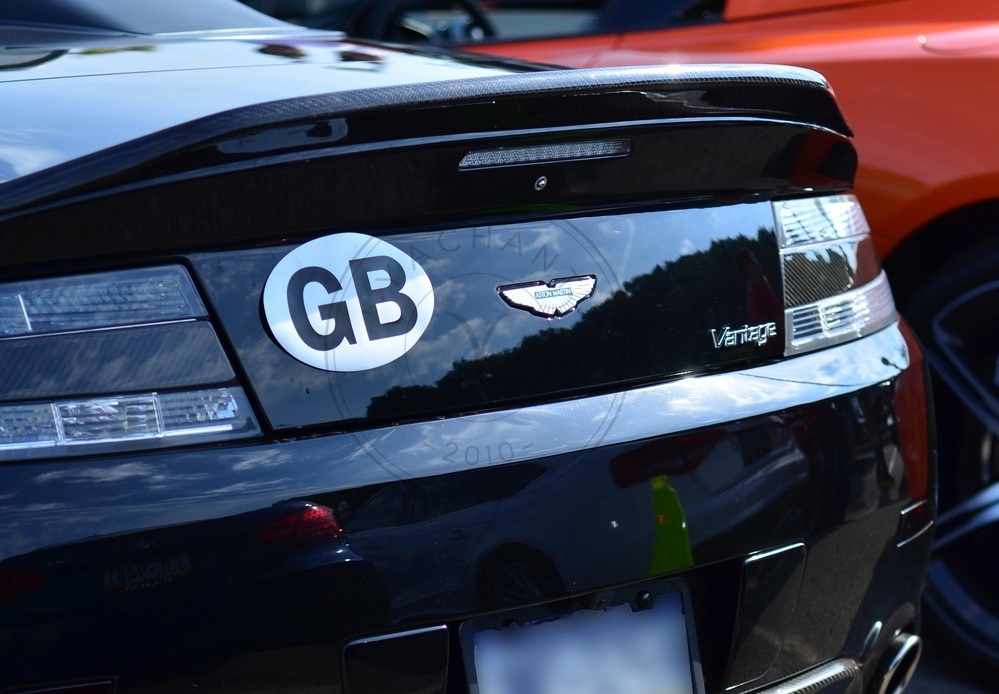 Dry Carbon Rear Tail Light Insert Cluster Replacement For 06-15 Aston Martin V8 Vantage&S V12 Vantage&S