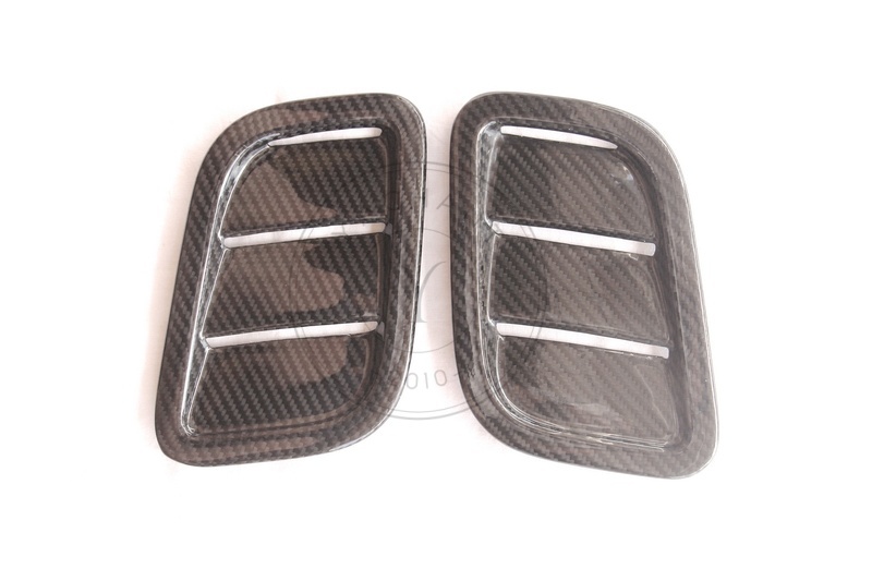 OEM Style Dry Carbon Hood Vents For 2006-2015 Aston Martin V12 Vantage