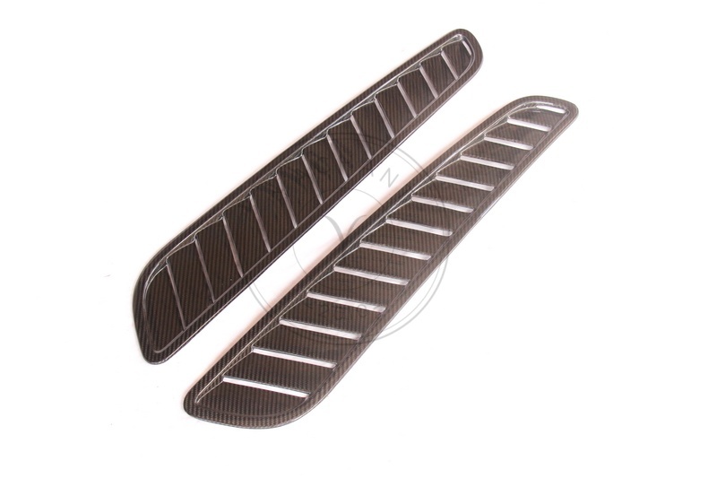 OEM Style Dry Carbon Hood Vents For 2006-2015 Aston Martin V12 Vantage