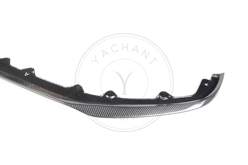 Limited Edition Style Dry Carbon Fiber Front Lip for 2019-2021 Bentley Continental GT Coupe & Convertible