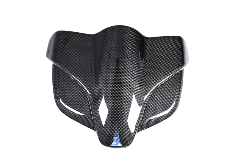 Dry Carbon Instrument Cluster Meter Hood Cover For 15-19 Ferrari F488 GTB & Spider
