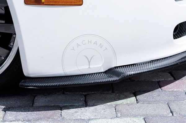 V Style Dry Carbon Front Lip For 2006-2009 Aston Martin V8 Vantage