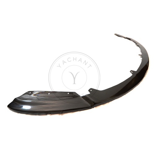 V Style Dry Carbon Front Lip For 2006-2009 Aston Martin V8 Vantage