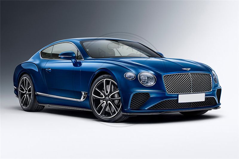 Limited Edition Style Dry Carbon Fiber Side Skirt Underboard for 2019-2021 Bentley Continental GT Coupe & Convertible