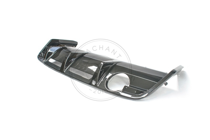 OEM Style Dry Carbon Rear Diffuser For 2007-2012 Aston Martin DBS