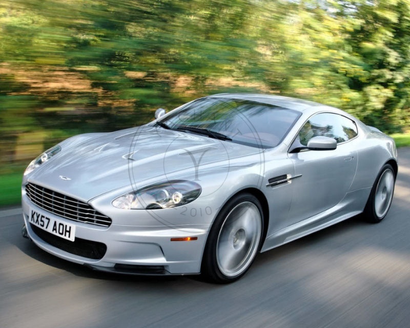 OEM Style Dry Carbon Front Splitter For 2007-2012 Aston Martin DBS