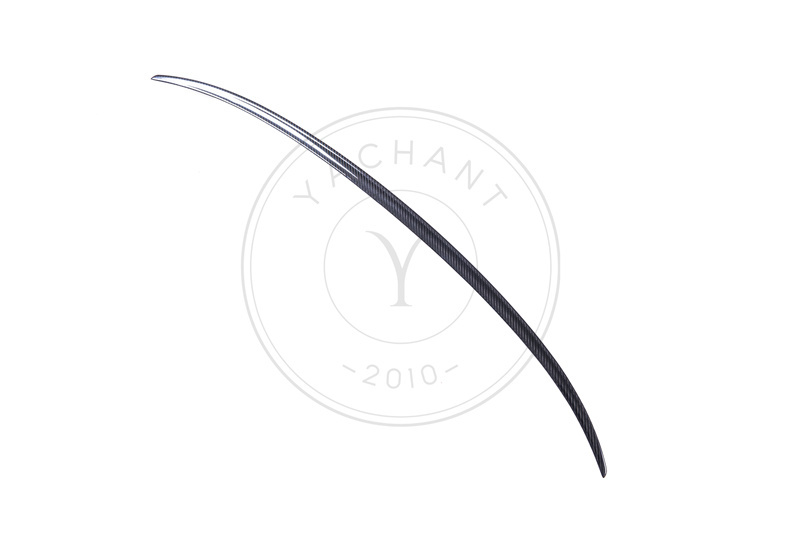Limited Edition Style Dry Carbon Fiber Rear Trunk Spoiler for 2019-2021 Bentley Continental GT Coupe