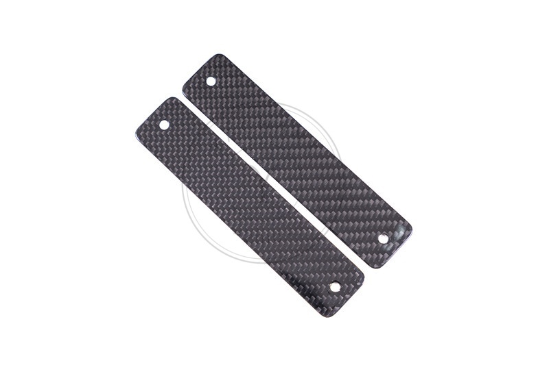 Dry Carbon Door Sill Decal 2 PCS (Customizable) For 2007-2012 Aston Martin DBS