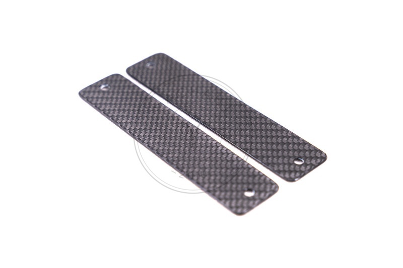 Dry Carbon Door Sill Decal 2 PCS (Customizable) For 2007-2012 Aston Martin DBS