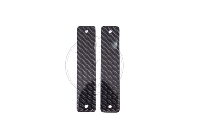 Dry Carbon Door Sill Decal 2 PCS (Customizable) For 2007-2012 Aston Martin DBS