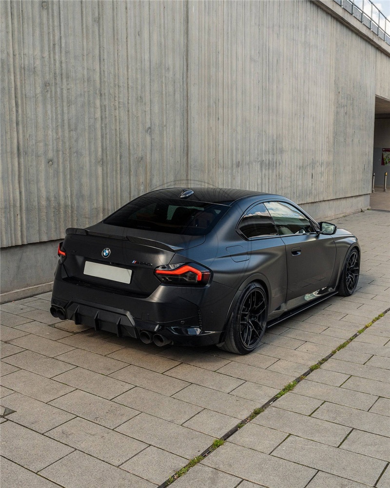 MP Style Dry Carbon Rear Trunk Wing For 2023-2024 BMW G87 M2