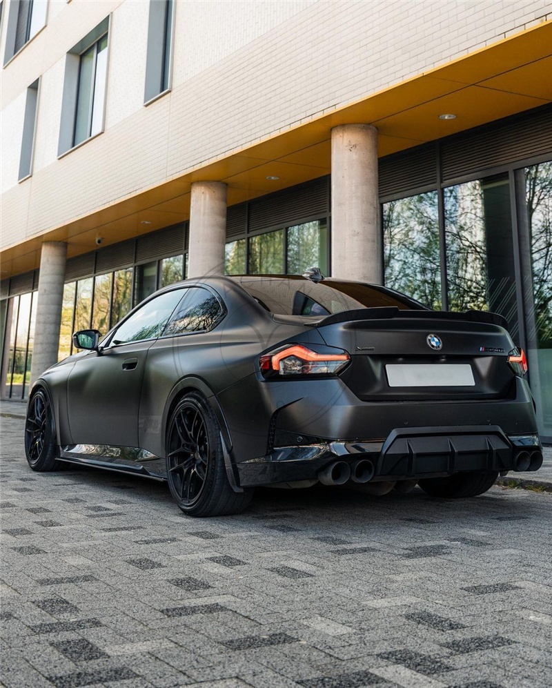MP Style Dry Carbon Rear Trunk Wing For 2023-2024 BMW G87 M2