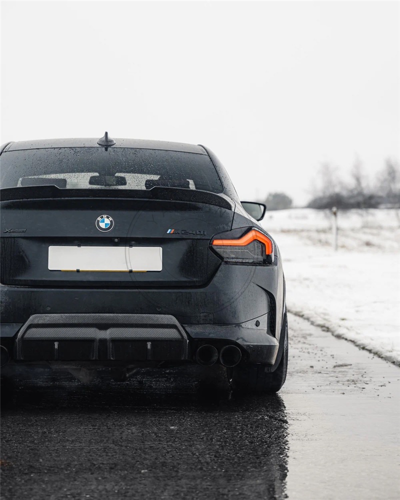 MP Style Dry Carbon Rear Trunk Wing For 2023-2024 BMW G87 M2
