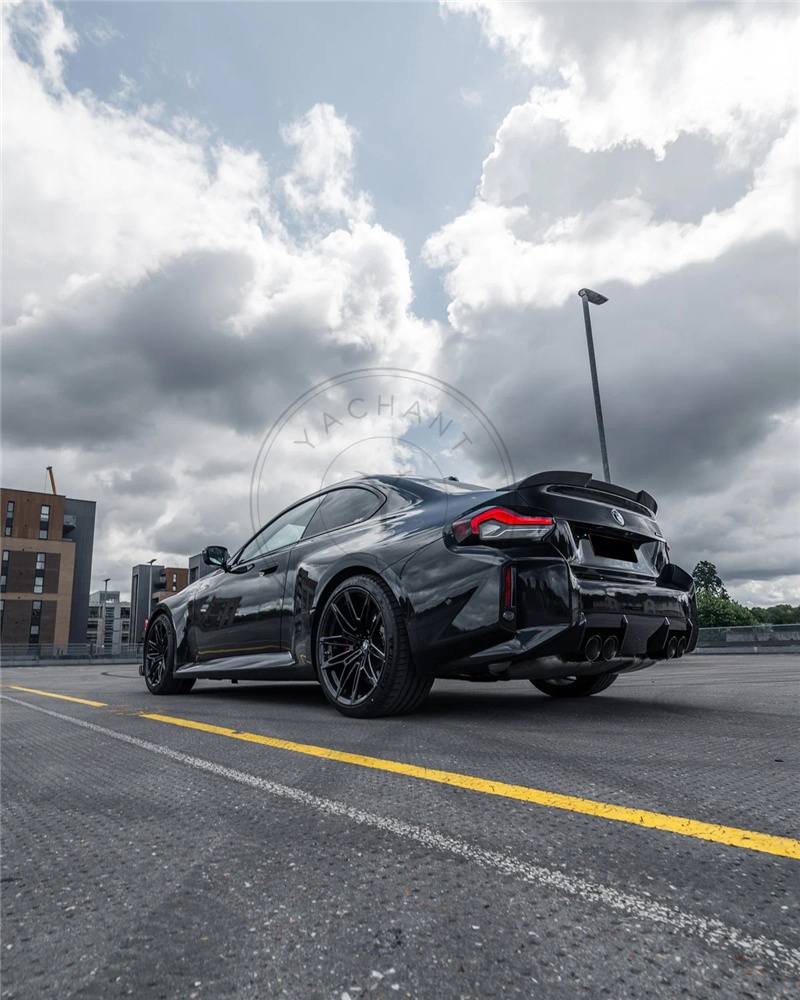 MP Style Dry Carbon Rear Trunk Wing For 2023-2024 BMW G87 M2