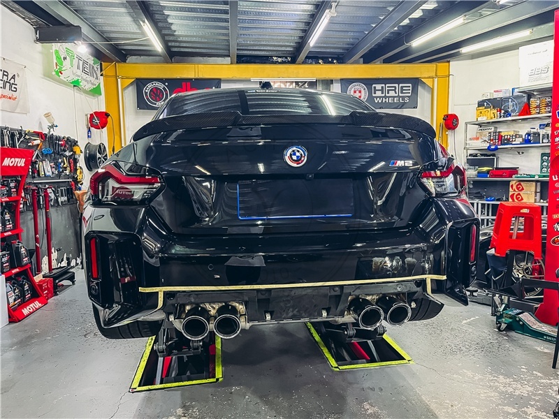 MP Style Dry Carbon Rear Trunk Wing For 2023-2024 BMW G87 M2