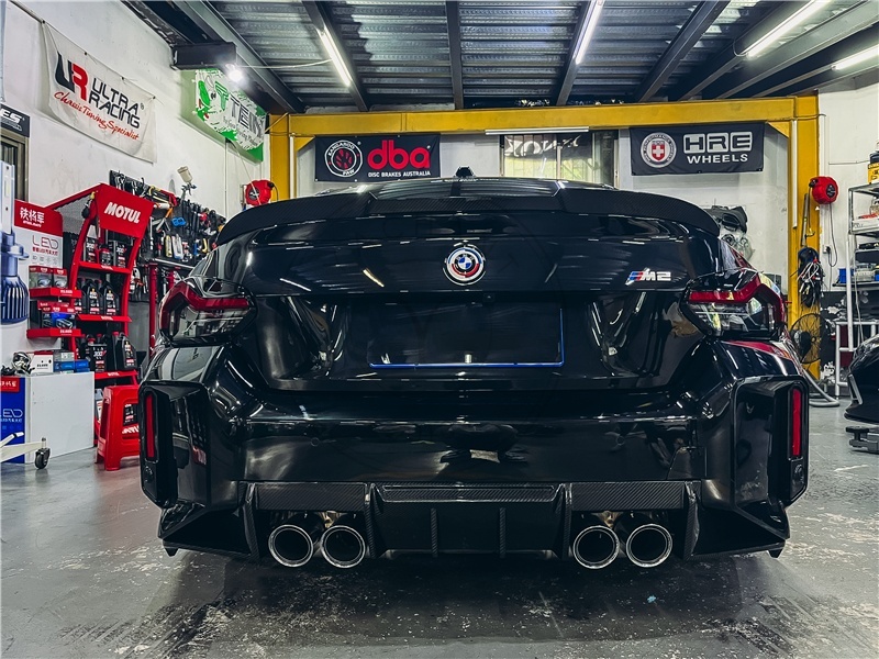 MP Style Dry Carbon Rear Trunk Wing For 2023-2024 BMW G87 M2