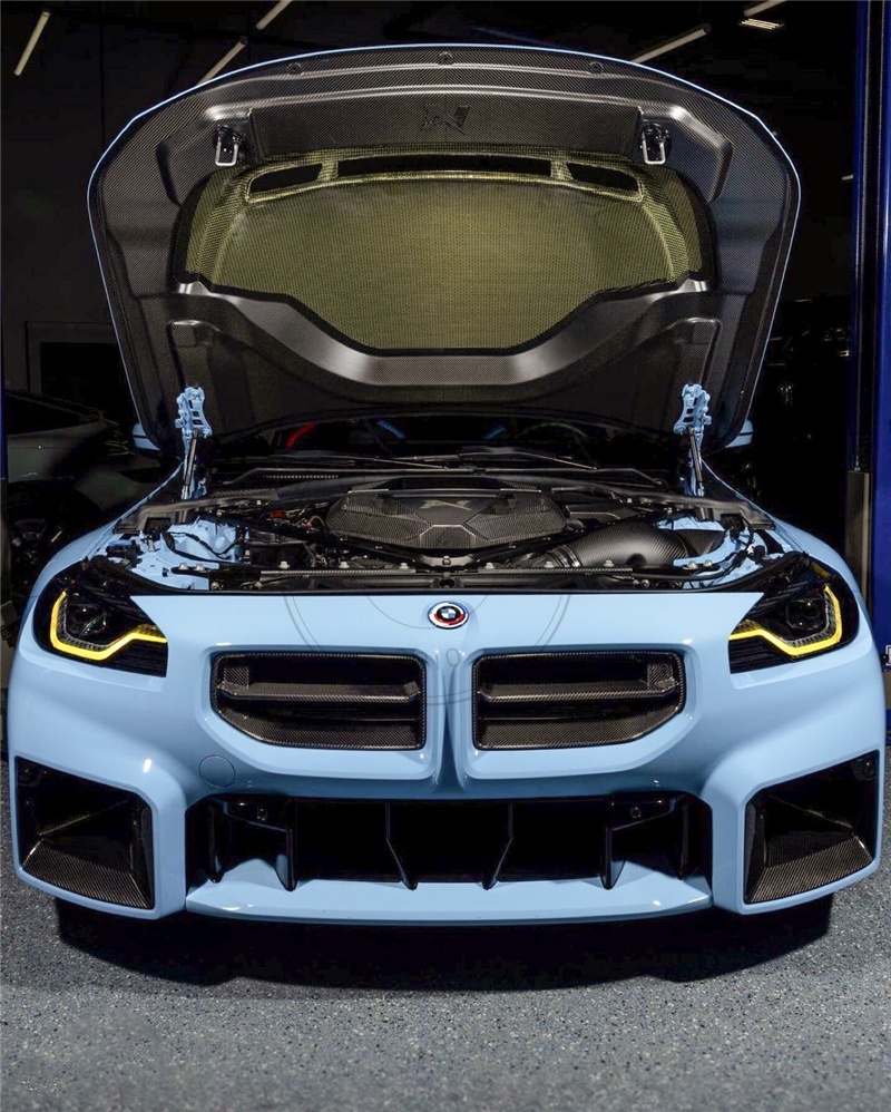 APN Style Dry Carbon Front Grille Replacement For 2023-2024 BMW G87 M2