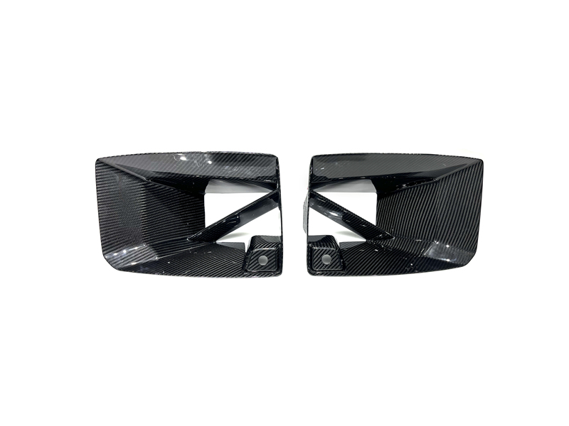 MP Style Dry Carbon Front Bumper Side Ducts Replacement For 2023-2024 BMW G87 M2
