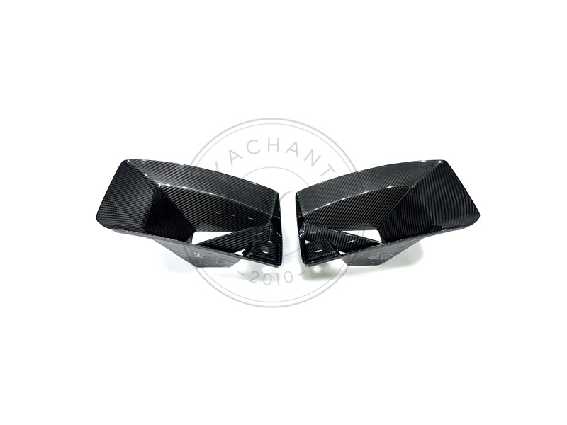 MP Style Dry Carbon Front Bumper Side Ducts Replacement For 2023-2024 BMW G87 M2