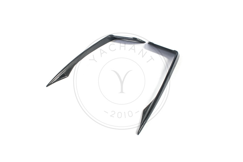 MAD Style Carbon Fiber Upper Valence for 2018-2019 Audi B9 Type 8W A4(S-Line) S4