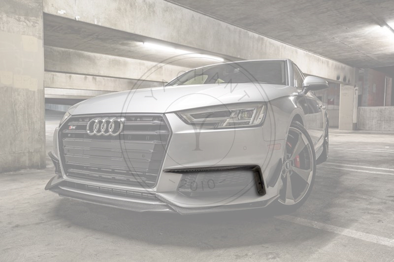 MAD Style Carbon Fiber Upper Valence for 2018-2019 Audi B9 Type 8W A4(S-Line) S4