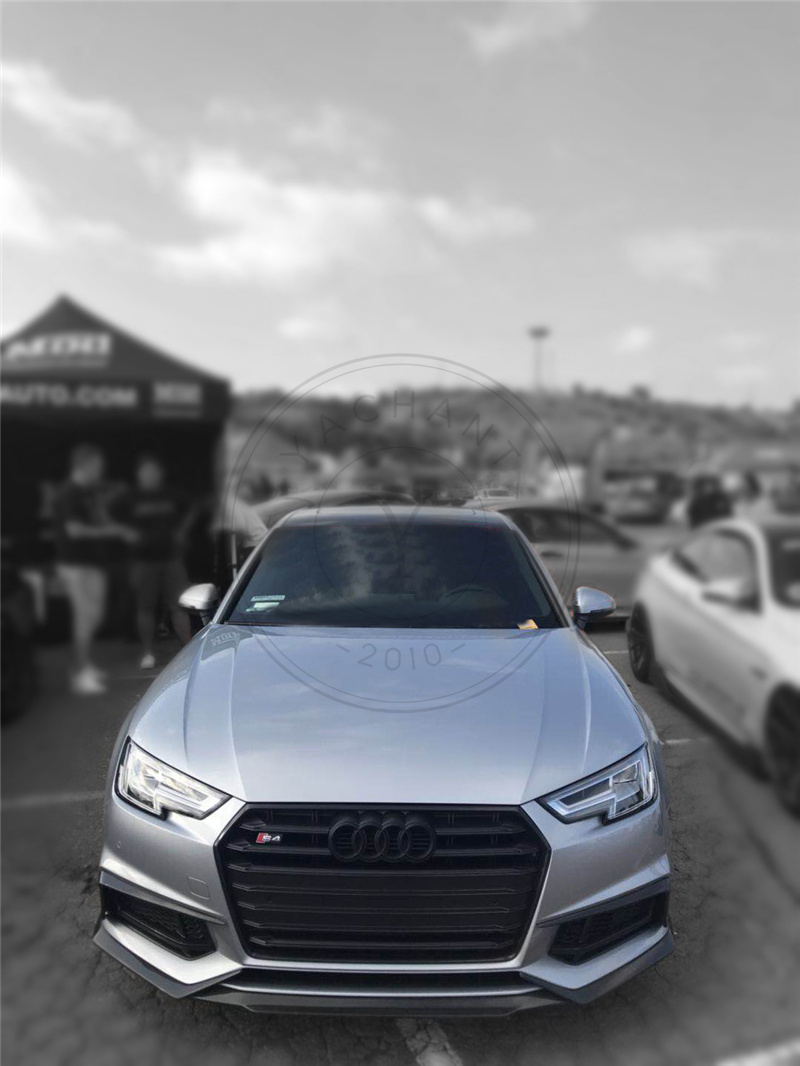 MAD Style Carbon Fiber Upper Valence for 2018-2019 Audi B9 Type 8W A4(S-Line) S4