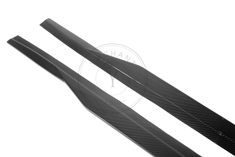 R44 Performance Edition 1 Style Dry Carbon Side Skirt Underboard For 23-24 BMW G87 M2