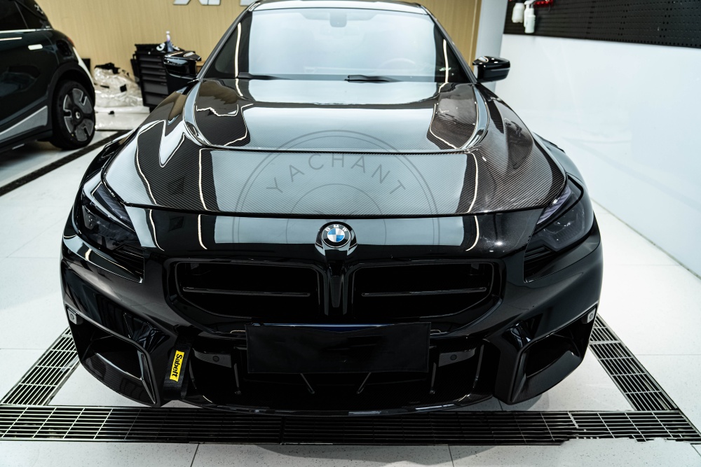 APN Style Dry Carbon Hood Bonnet For 2023-2024 BMW G87 M2