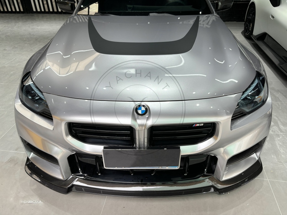 APN Style  Dry Carbon Front Upper & Lower Lip For 2023-2024 BMW G87 M2