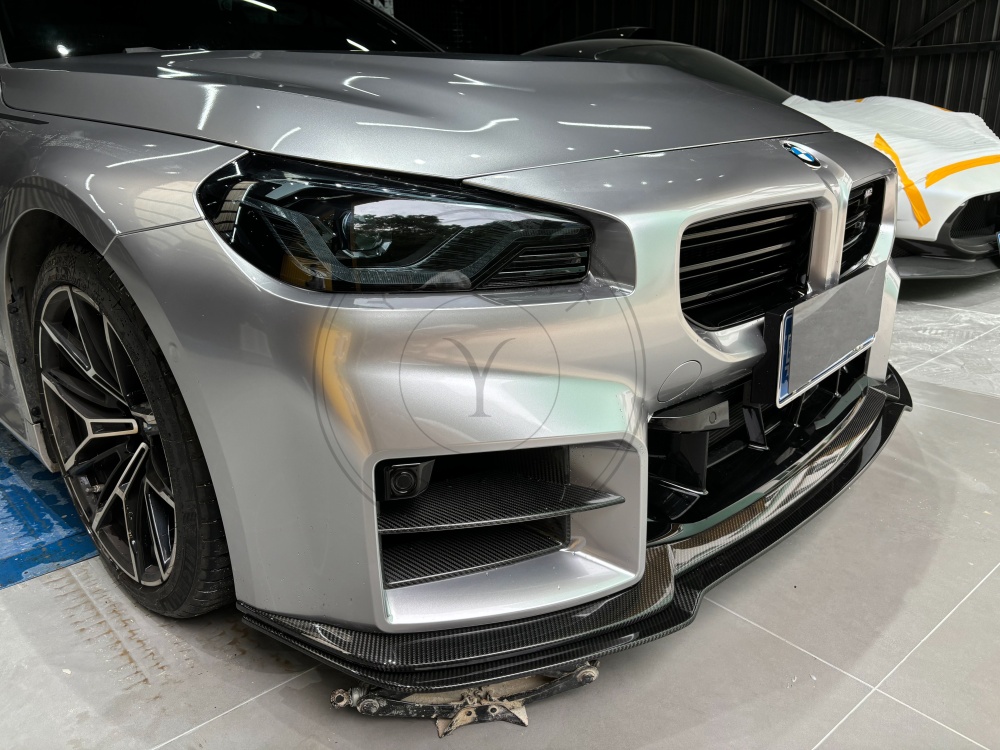 APN Style  Dry Carbon Front Upper & Lower Lip For 2023-2024 BMW G87 M2