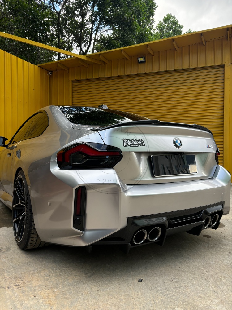 APN Style  Dry Carbon Rear Diffuser & Lip For 2023-2024 BMW G87 M2