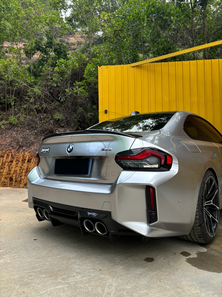 APN Style  Dry Carbon Rear Diffuser & Lip For 2023-2024 BMW G87 M2